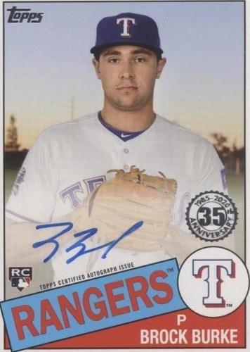 2020 Topps - Brock Burke #85A-BBE
