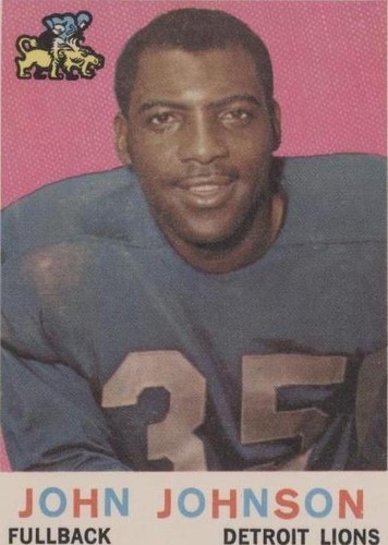 John Henry Johnson Football Trading Cards