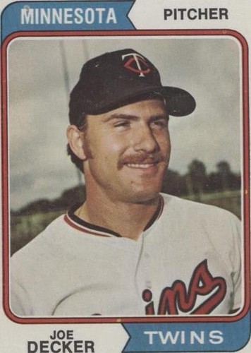 1974 Topps - Joe Decker #469