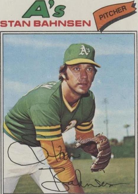 1977 Topps - Stan Bahnsen #383