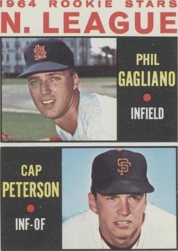 1964 Topps - Cap Peterson Phil Gagliano #568