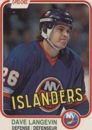 1981-82 O-Pee-Chee - Dave Langevin #213
