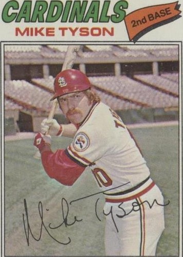 1977 Topps - Mike Tyson #599