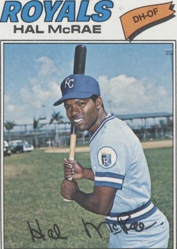 1977 Topps - Hal McRae #340