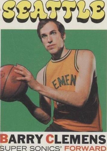 1971-72 Topps - Barry Clemens #119