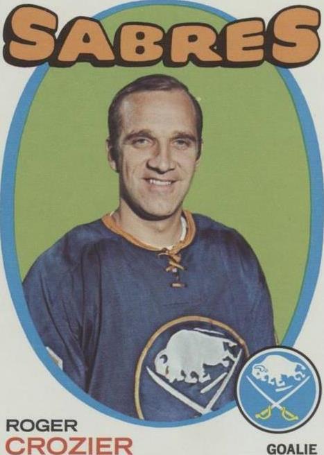 1971-72 Topps - Roger Crozier #36