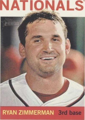 2013 Topps Heritage - Ryan Zimmerman #432