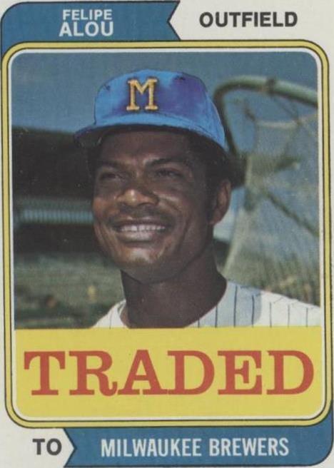 1974 Topps - Felipe Alou #485T