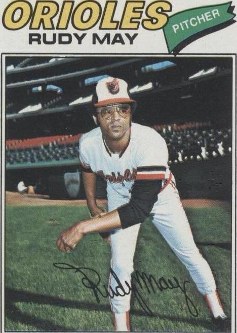 1977 Topps - Rudy May #56