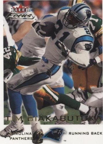 2000 Fleer Focus Tim Biakabutuka #54