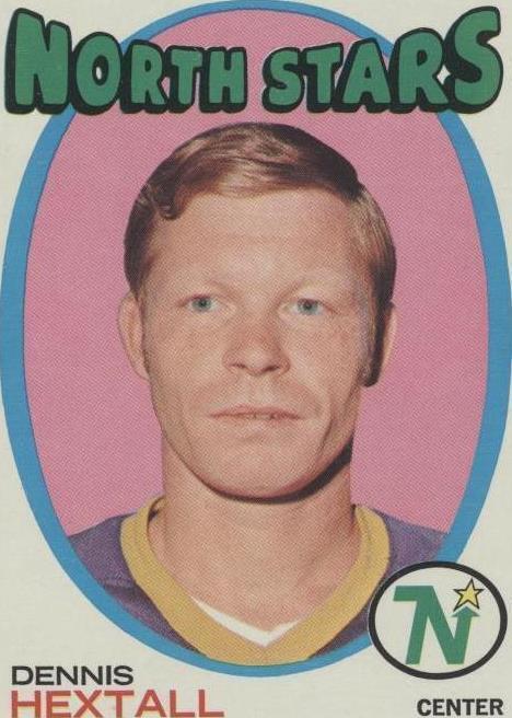 1971-72 Topps - Dennis Hextall #128