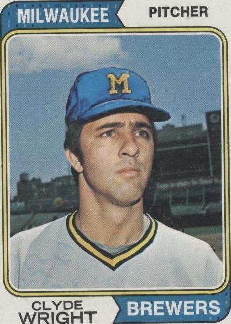 1974 Topps - Clyde Wright #525