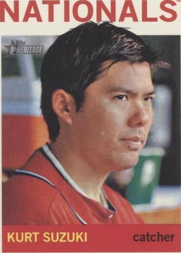 2013 Topps Heritage - Kurt Suzuki #334
