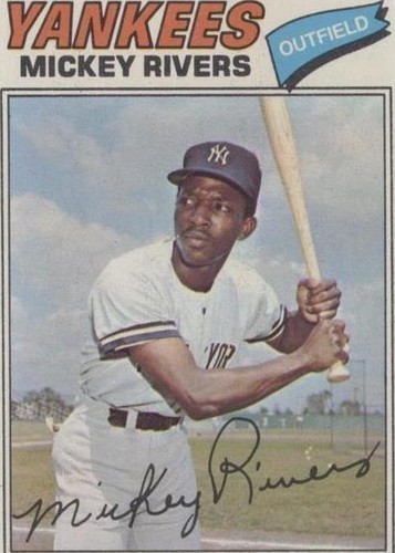 1977 Topps - Mickey Rivers #305