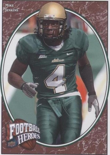 2008 Upper Deck Football Heroes Mike Jenkins #184