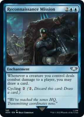 RECONNAISSANCE MISSION Universes Beyond Warhammer 40000 Commander MTG Magic