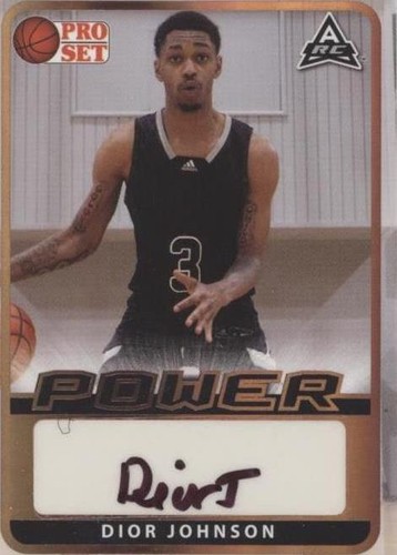 2021-22 Leaf Pro Set Power - Dior Johnson #BA-DJ1