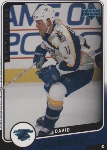 2000-01 Upper Deck Legends - David Legwand #74