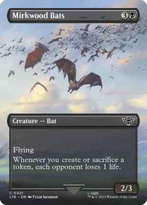 Mirkwood Bats 0421 - MTG The Lord of the Rings (2023) - NM - Borderless
