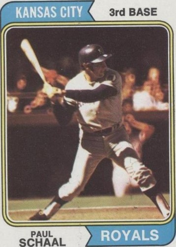 1974 Topps - Paul Schaal #514