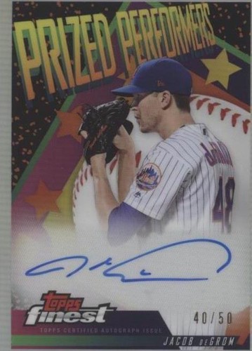 2019 Topps Finest - Jacob deGrom #PPA JD