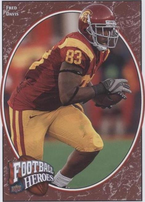 2008 Upper Deck Football Heroes Fred Davis #146