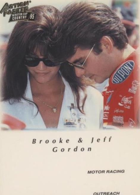 1995 Action Packed Winston Cup Country - Brooke Sealey Jeff Gordon #22