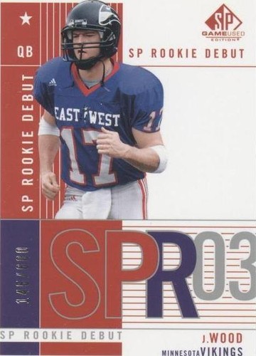 2003 SP Game Used Edition Juston Wood #101