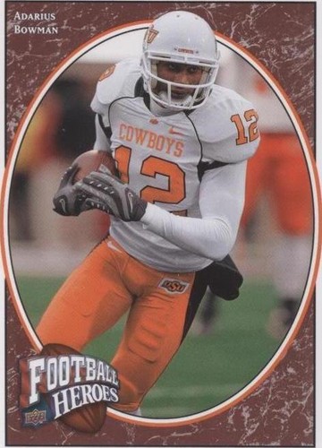 2008 Upper Deck Football Heroes Adarius Bowman #101