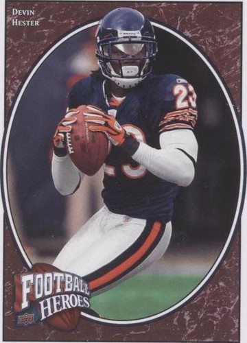 2008 Upper Deck Football Heroes Devin Hester #34
