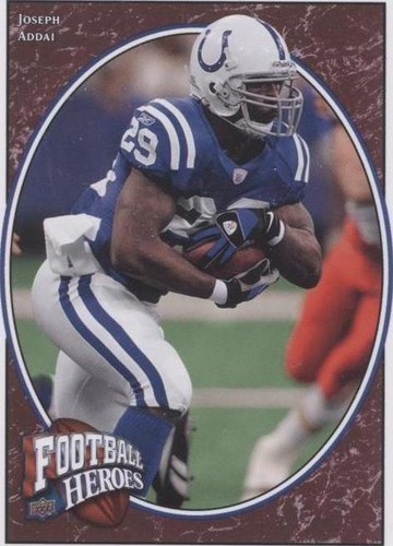 2008 Upper Deck Football Heroes Joseph Addai #52