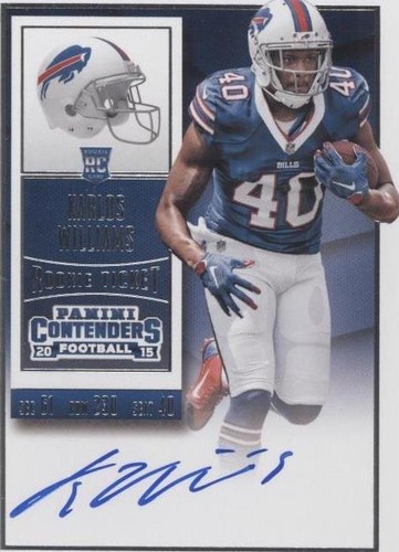 2015 Panini Contenders Karlos Williams #222