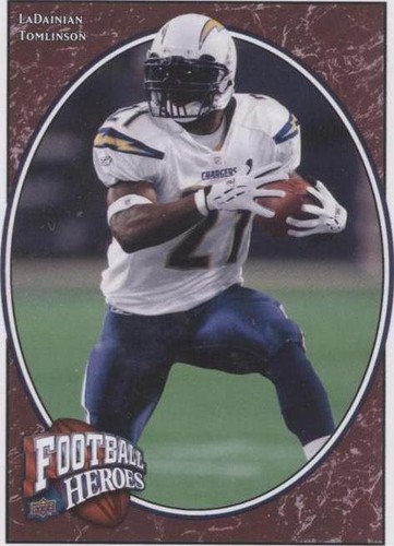 2008 Upper Deck Football Heroes LaDainian Tomlinson #60