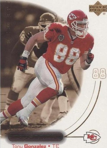 2000 Upper Deck Ovation Tony Gonzalez #28