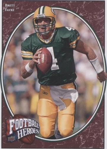 2008 Upper Deck Football Heroes Brett Favre #7