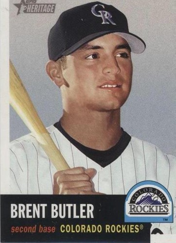 2002 Topps Heritage - Brent Butler #406