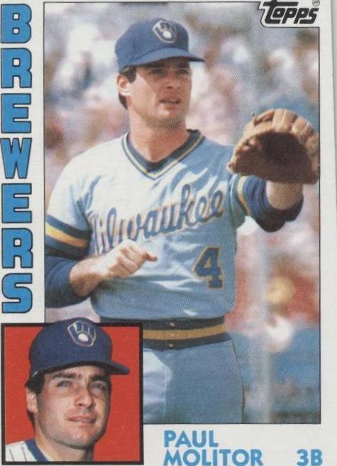 1984 Topps - Paul Molitor #60