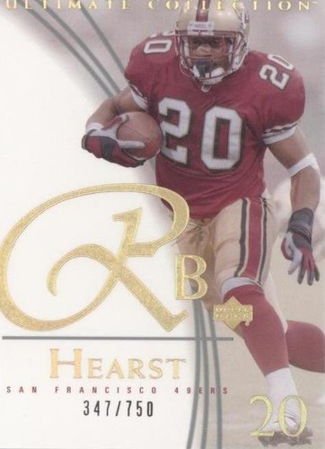 2003 Upper Deck Ultimate Collection Garrison Hearst #20