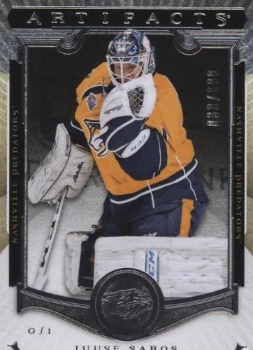 2015-16 Upper Deck Artifacts - Juuse Saros #186