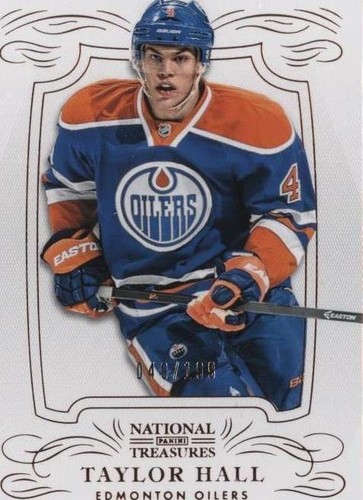 2013-14 Panini National Treasures - Taylor Hall #4