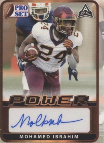 2021 Leaf Pro Set Power Mohamed Ibrahim #BA-MI1