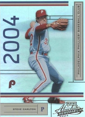 2004 Playoff Absolute Memorabilia - Steve Carlton #161