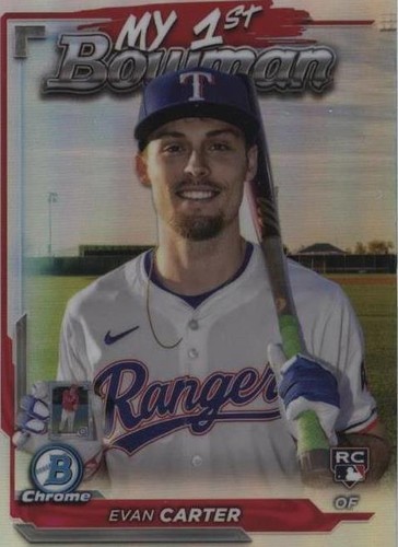 2024 Bowman Chrome - Evan Carter #M1B-7