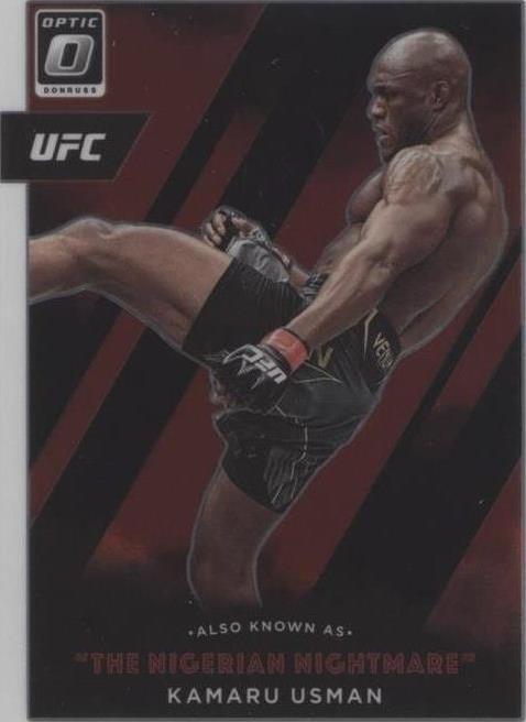 2022 Panini Donruss Optic UFC - Kamaru Usman #20
