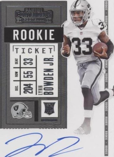2020 Panini Contenders Lynn Bowden Jr. #129