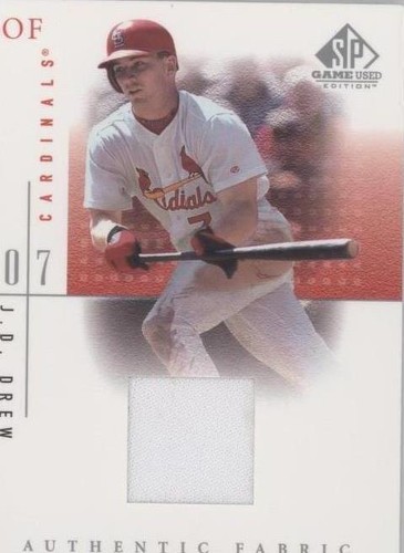 2001 SP Game Used Edition - J.D. Drew #JDR