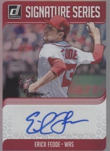 2018 Panini Donruss - Erick Fedde #SS-EF