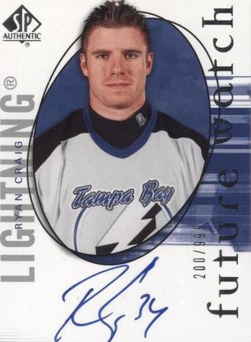 2005-06 SP Authentic - Ryan Craig #196