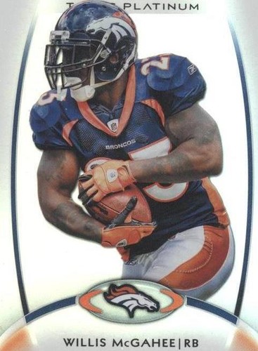 2012 Topps Platinum Willis McGahee #66
