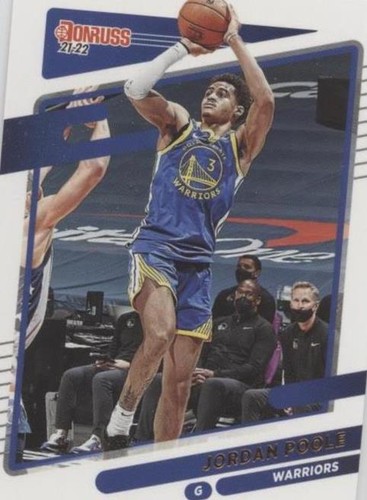 2021-22 Panini Donruss - Jordan Poole #13